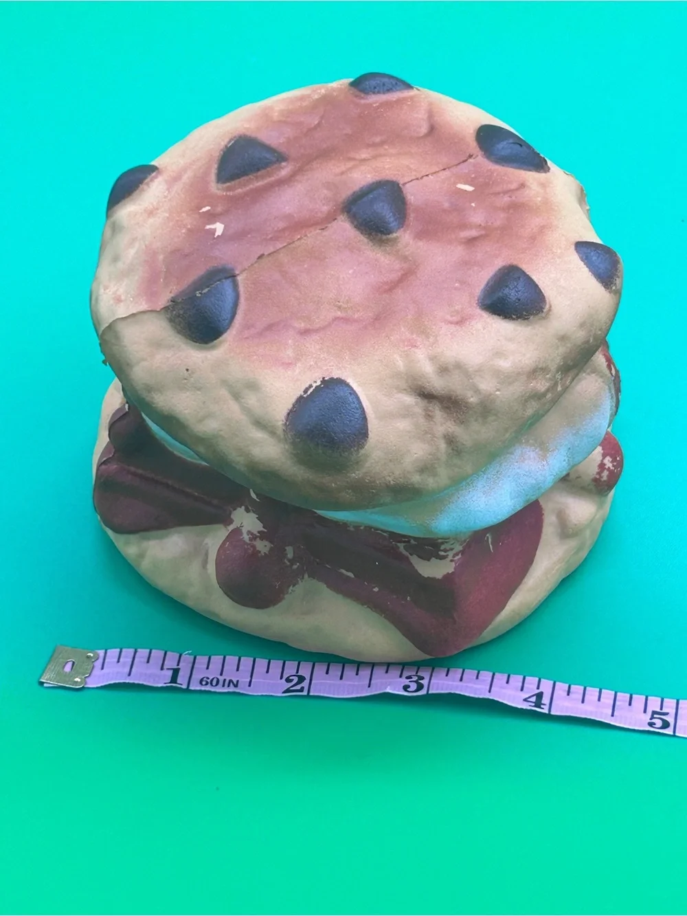 X-Large Purple Cupcake Cookie, Icecream cone Squishy Toys -